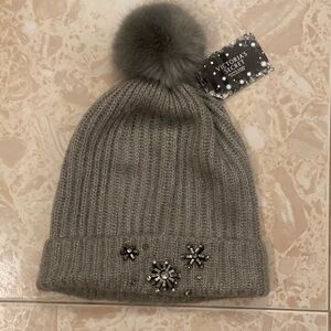 Victoria’s Secret snowflake sparkle hat